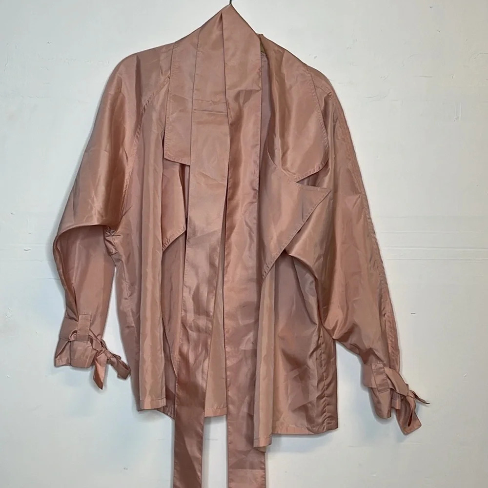 Vintage Nicole Blush Pink Lightweight Blazer/Jacket